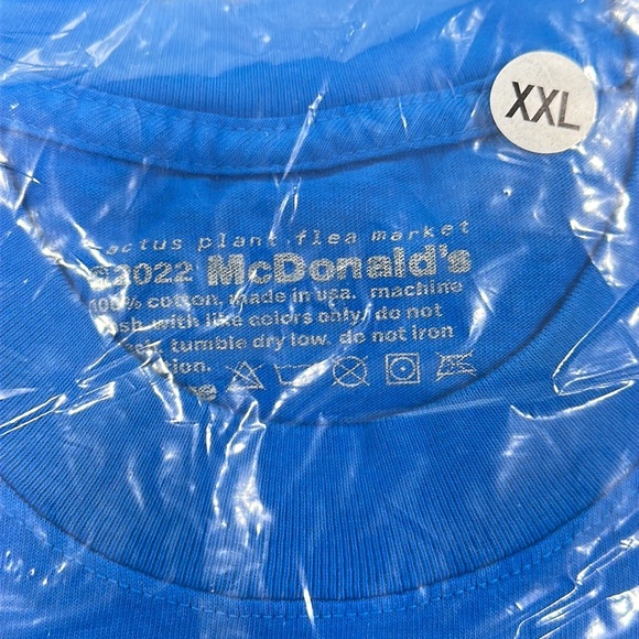 Cactus Plant Flea Market x McDonald's Moist Towelette T-shirt - 2XL - Picture 5 of 5